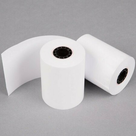POINT PLUS 2 1/4'' x 85' Thermal Cash Register POS / Calculator Paper Roll Tape, 50PK 105RRZT2085